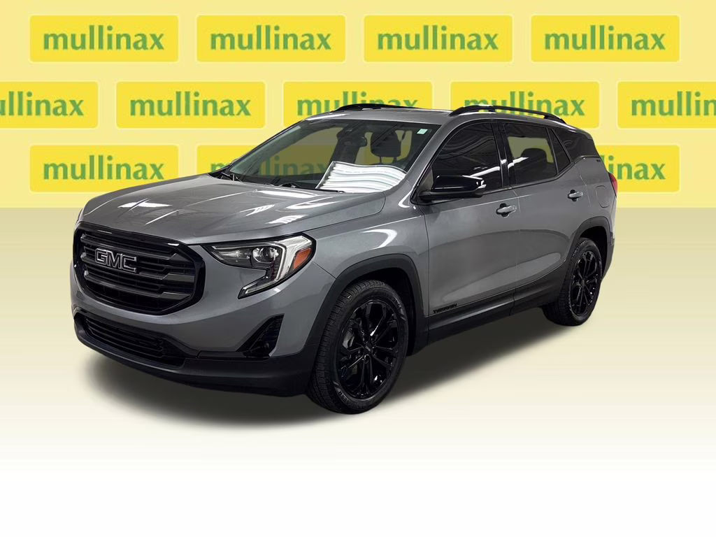 2021 Satin Steel Metallic GMC Terrain SLT FWD SUV