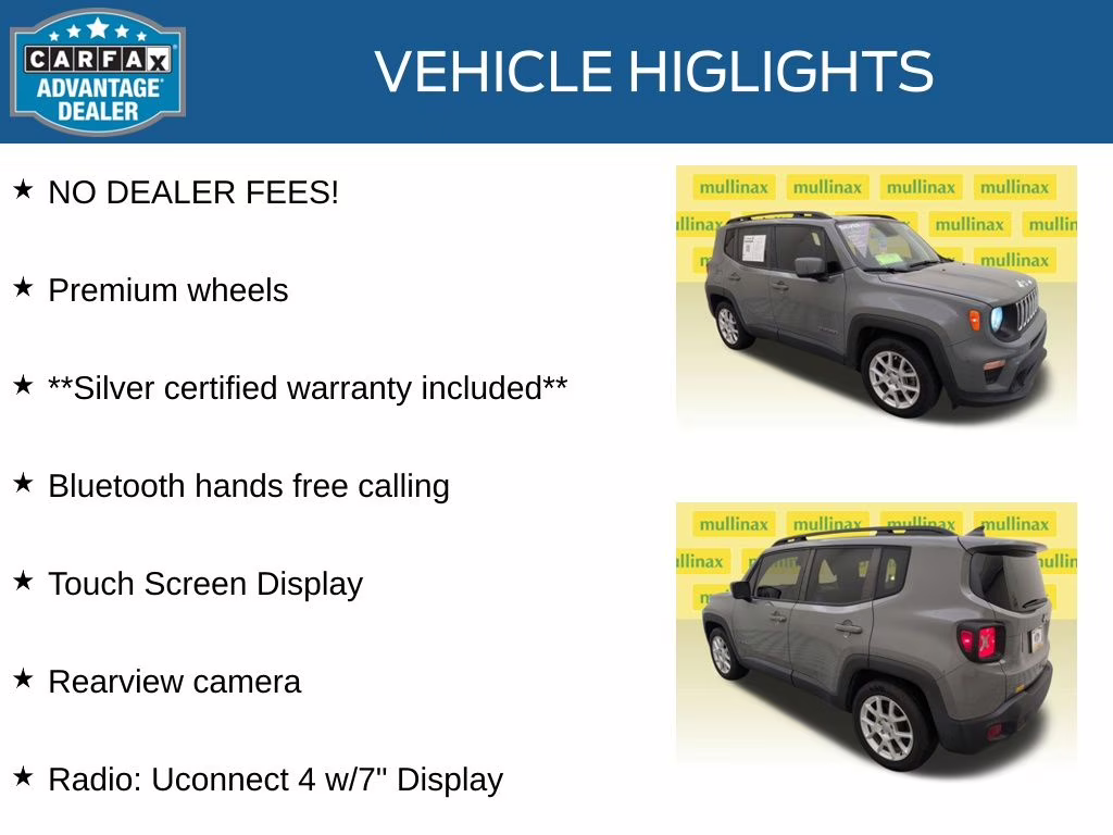 2019 Sting-Gray Clearcoat Jeep Renegade Latitude FWD SUV