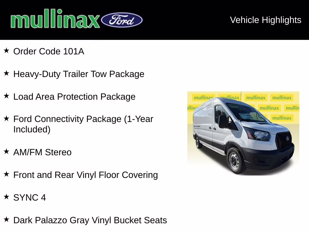 2026 Oxford White Ford Transit-250 Base RWD Van