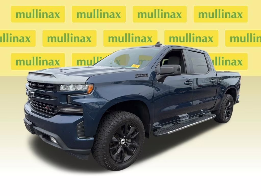 2020 Northsky Blue Metallic Chevrolet Silverado 1500 RST 4X4 Truck