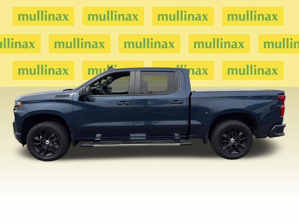 2020 Northsky Blue Metallic Chevrolet Silverado 1500 RST 4X4 Truck