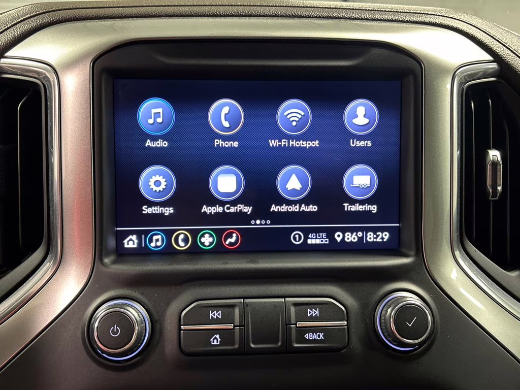 2020 Northsky Blue Metallic Chevrolet Silverado 1500 RST 4X4 Truck