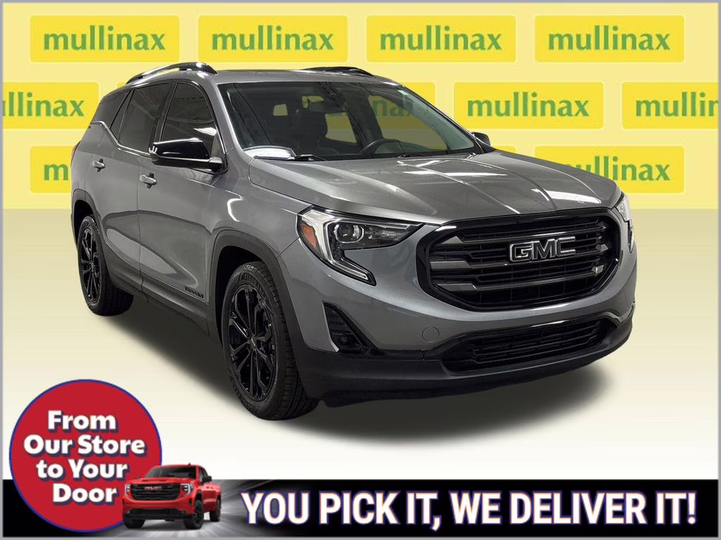 2021 Satin Steel Metallic GMC Terrain SLT FWD SUV