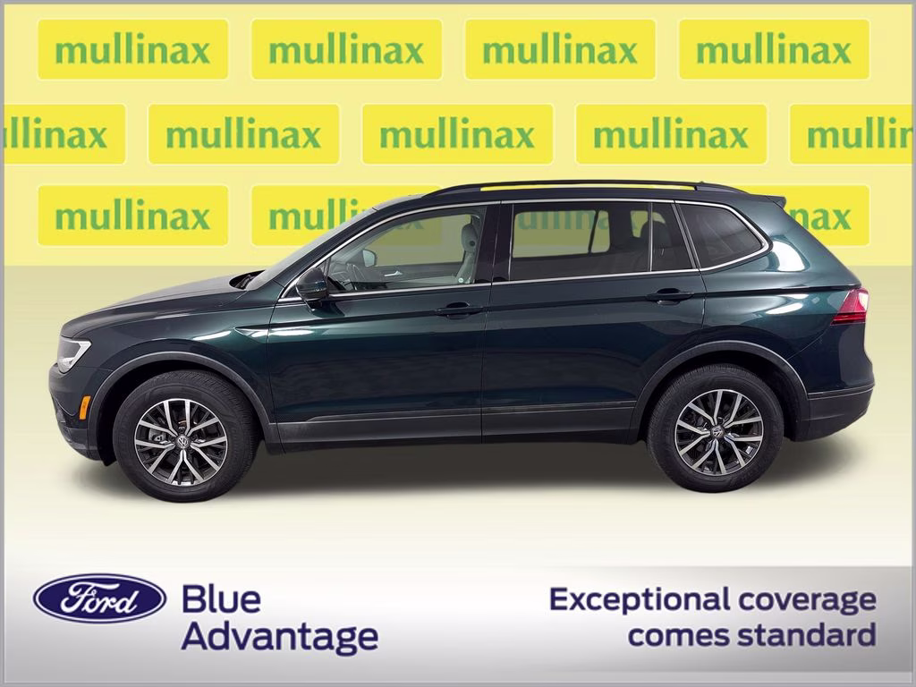 2019 Dark Moss Green Metallic Volkswagen Tiguan 2.0T SE FWD SUV