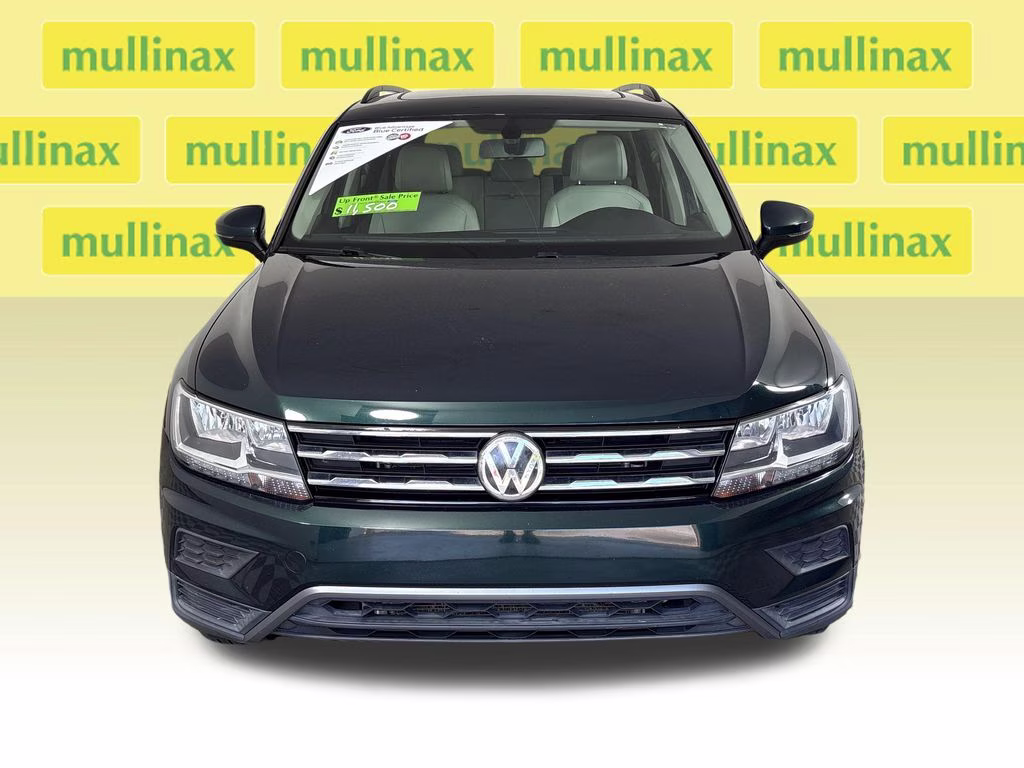 2019 Dark Moss Green Metallic Volkswagen Tiguan 2.0T SE FWD SUV