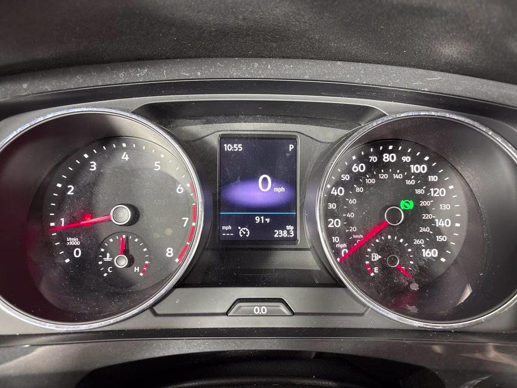 2019 Dark Moss Green Metallic Volkswagen Tiguan 2.0T SE FWD SUV