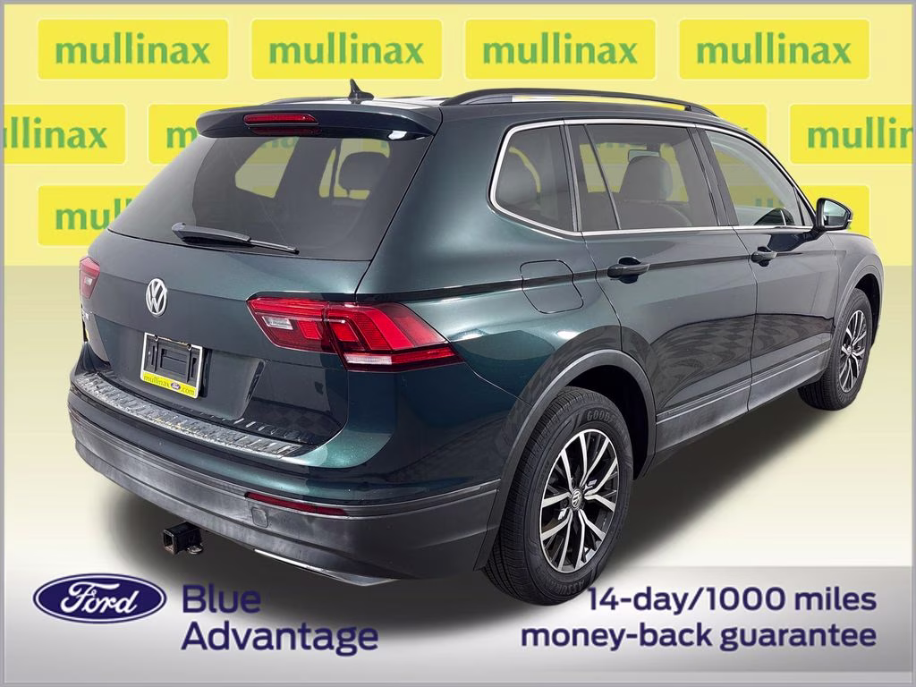 2019 Dark Moss Green Metallic Volkswagen Tiguan 2.0T SE FWD SUV