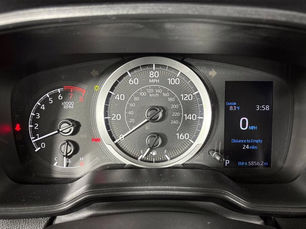 2022 Celestite w/Black Sand Pearl Roof Toyota Corolla LE FWD Sedan