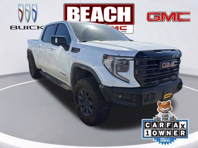 2024 Summit White GMC Sierra 1500 AT4X 4X4 Truck
