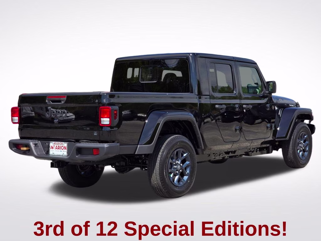 2026 Black Clearcoat Jeep Gladiator 85th Anniversary Edition 4X4 Truck