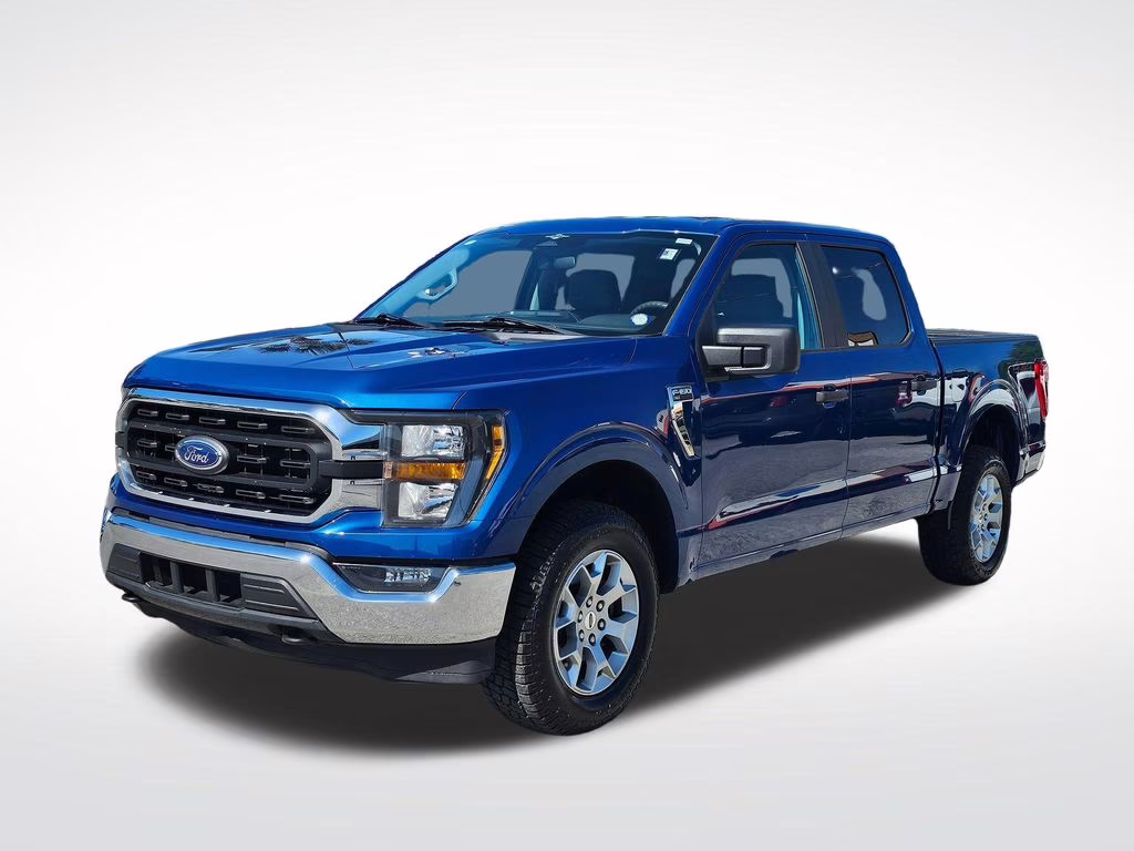 2023 Atlas Blue Metallic Ford F-150 XLT 4X4 Truck