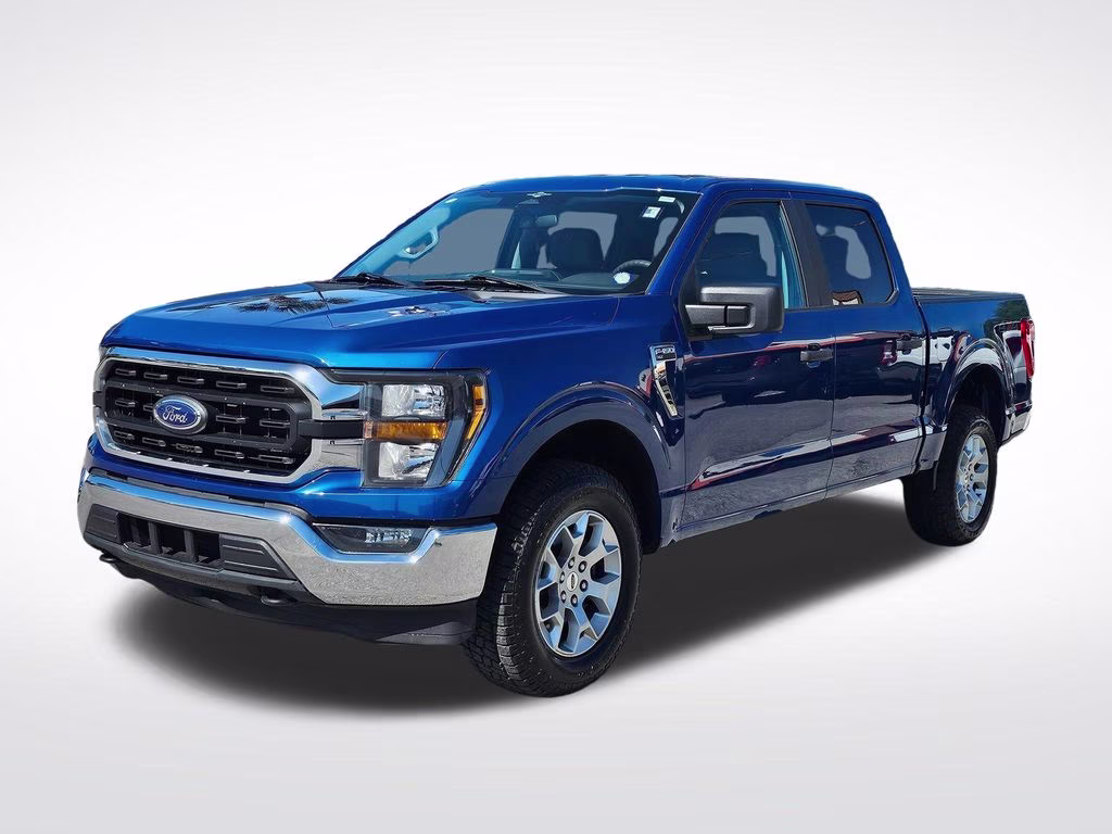 2023 Atlas Blue Metallic Ford F-150 XLT 4X4 Truck