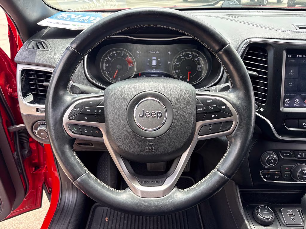 2021 Spitfire Orange Clearcoat Jeep Cherokee Latitude Lux 4X4 SUV
