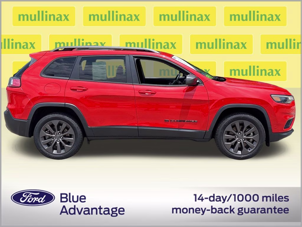 2021 Spitfire Orange Clearcoat Jeep Cherokee Latitude Lux 4X4 SUV