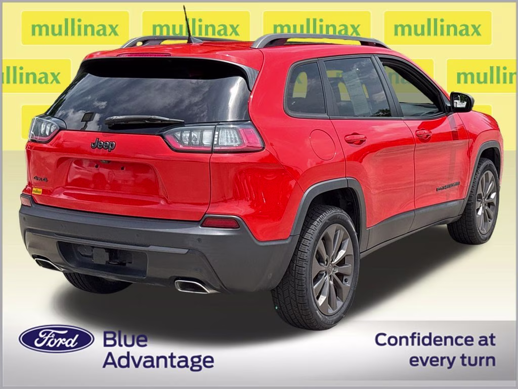 2021 Spitfire Orange Clearcoat Jeep Cherokee Latitude Lux 4X4 SUV