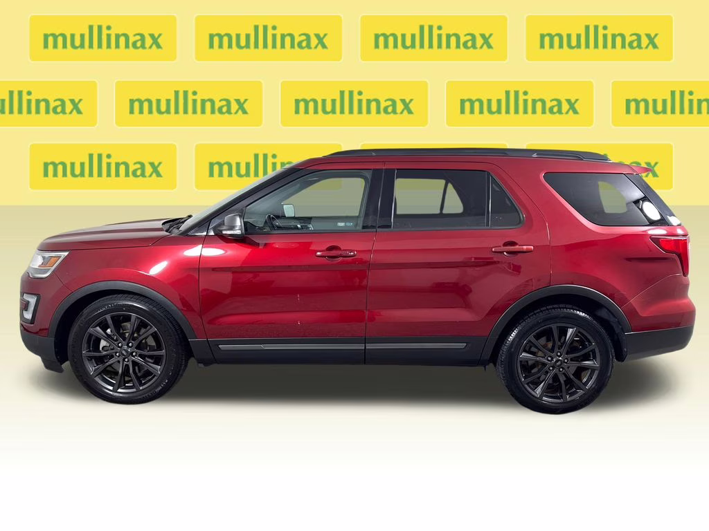 2017 Ruby Red Metallic Tinted Clearcoat Ford Explorer XLT FWD SUV