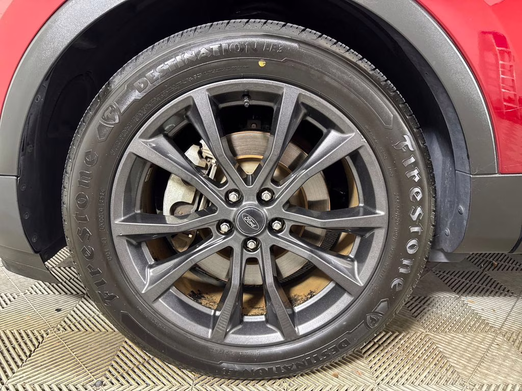 2017 Ruby Red Metallic Tinted Clearcoat Ford Explorer XLT FWD SUV