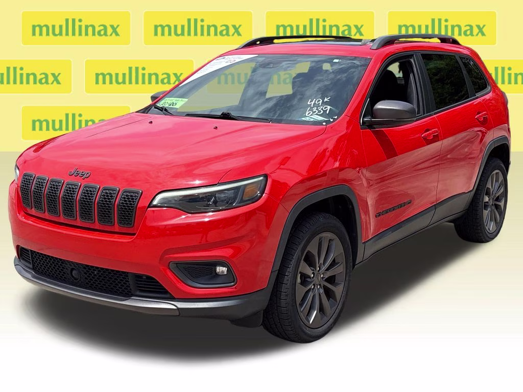 2021 Spitfire Orange Clearcoat Jeep Cherokee Latitude Lux 4X4 SUV
