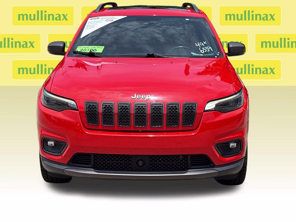 2021 Spitfire Orange Clearcoat Jeep Cherokee Latitude Lux 4X4 SUV