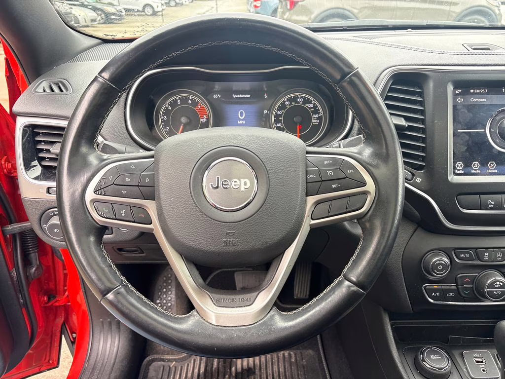 2021 Spitfire Orange Clearcoat Jeep Cherokee Latitude Lux 4X4 SUV