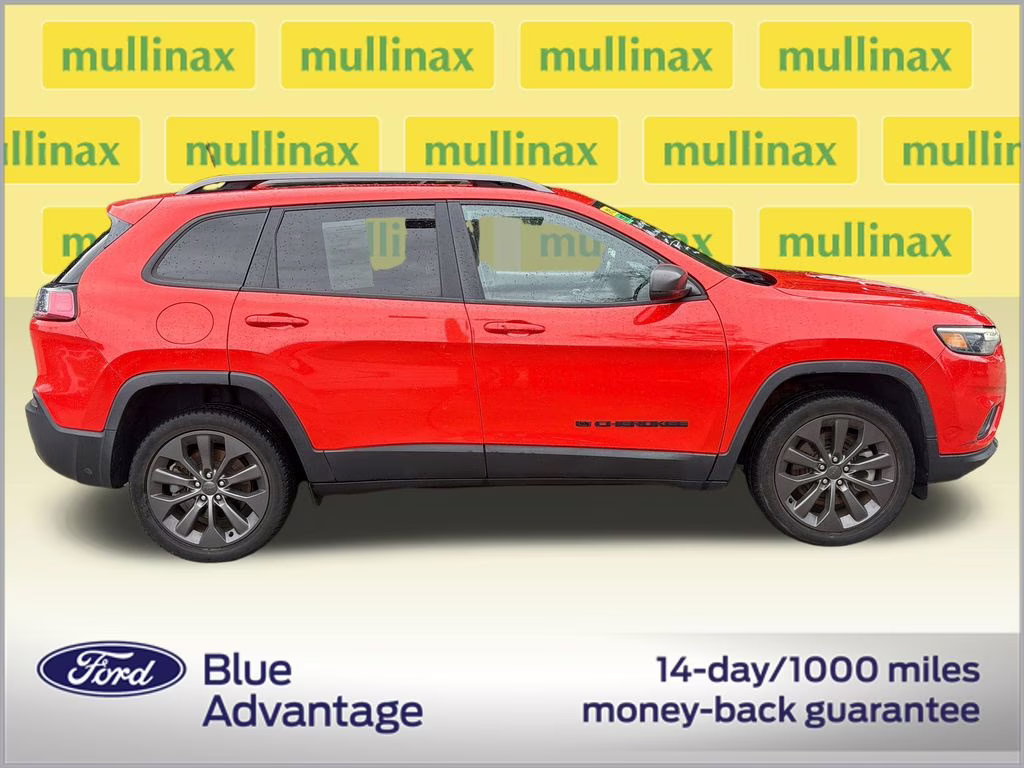 2021 Spitfire Orange Clearcoat Jeep Cherokee Latitude Lux 4X4 SUV