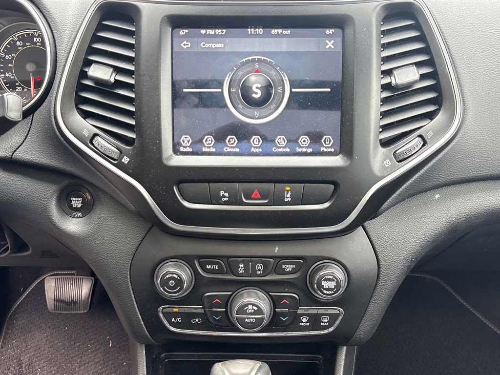 2021 Spitfire Orange Clearcoat Jeep Cherokee Latitude Lux 4X4 SUV