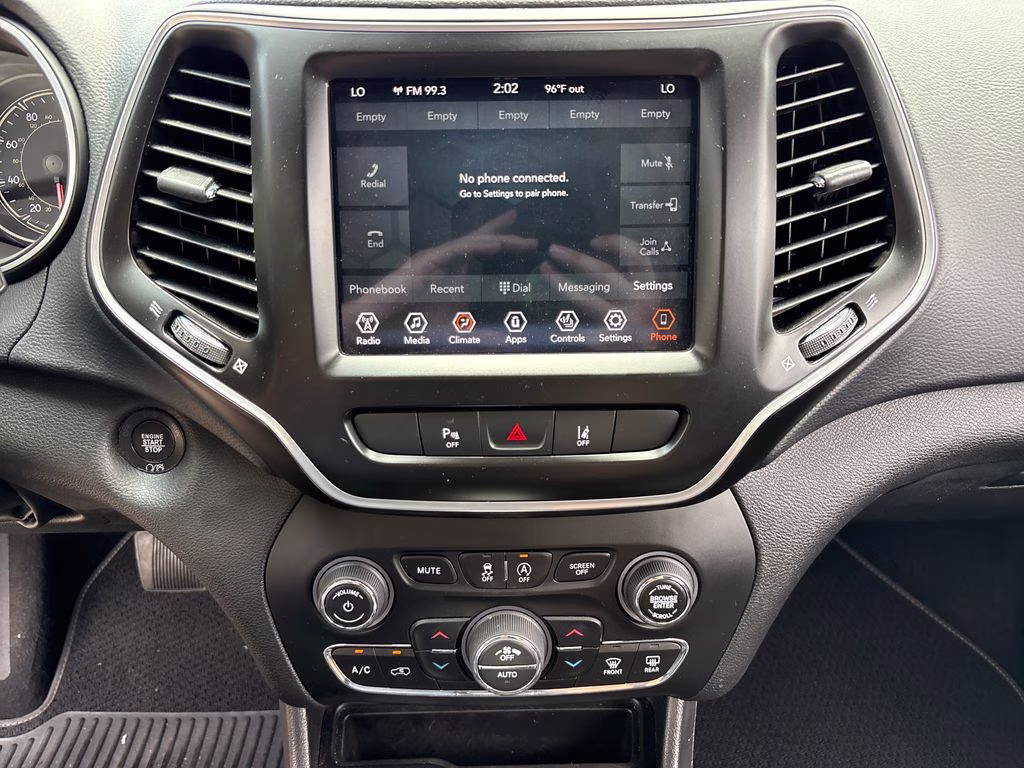 2021 Spitfire Orange Clearcoat Jeep Cherokee Latitude Lux 4X4 SUV