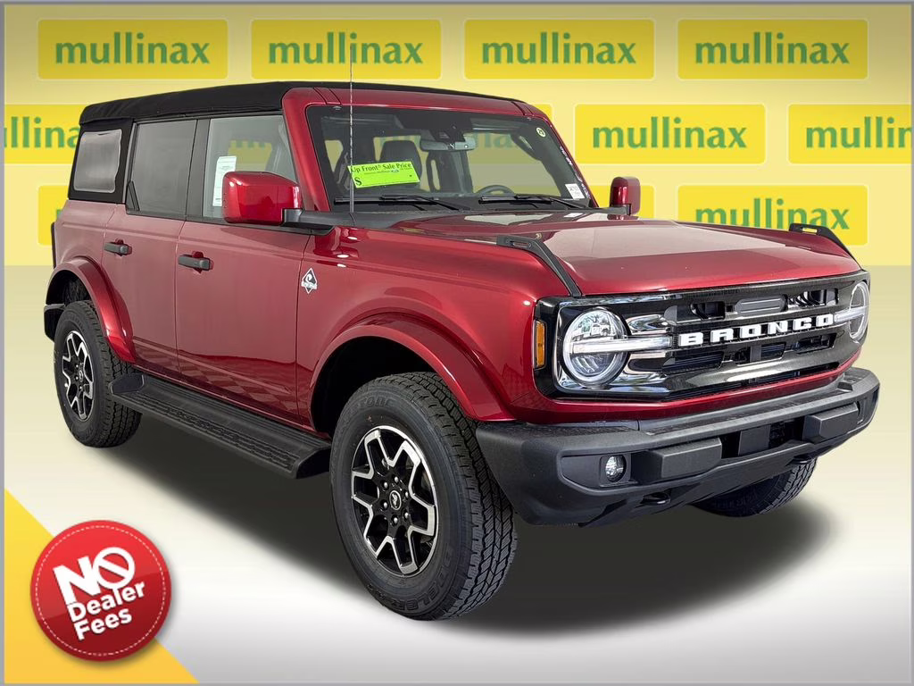 2026 Ruby Red Metallic Ford Bronco Outer Banks 4X4 SUV