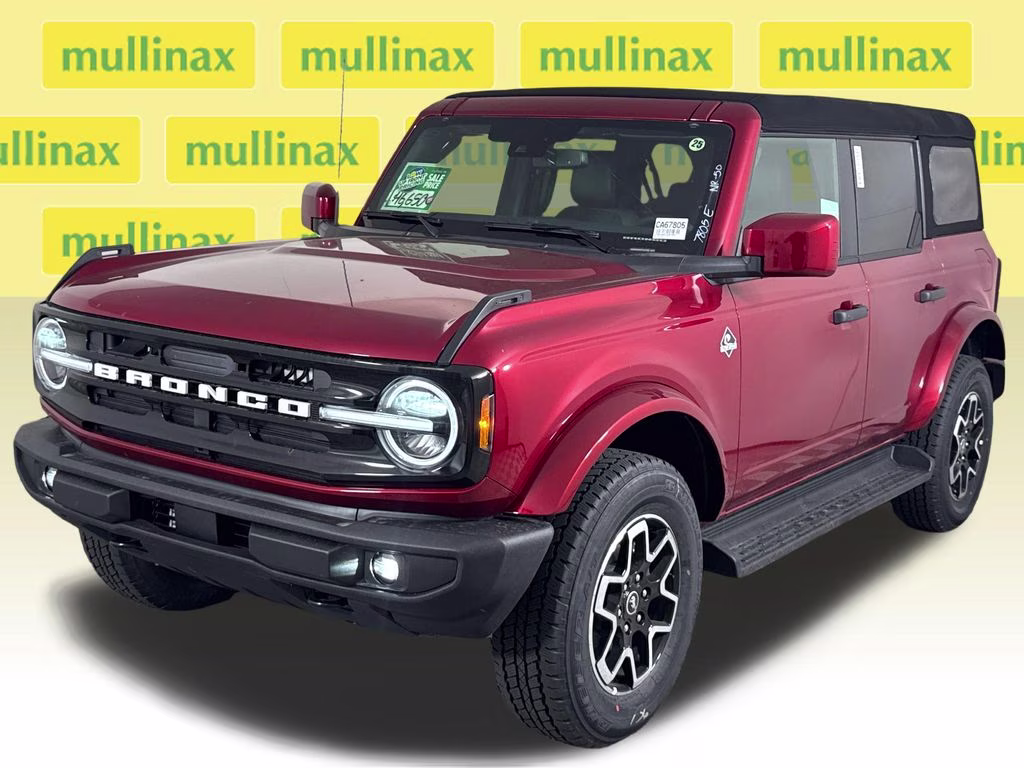 2026 Ruby Red Metallic Tinted Clearcoat Ford Bronco Outer Banks 4X4 SUV