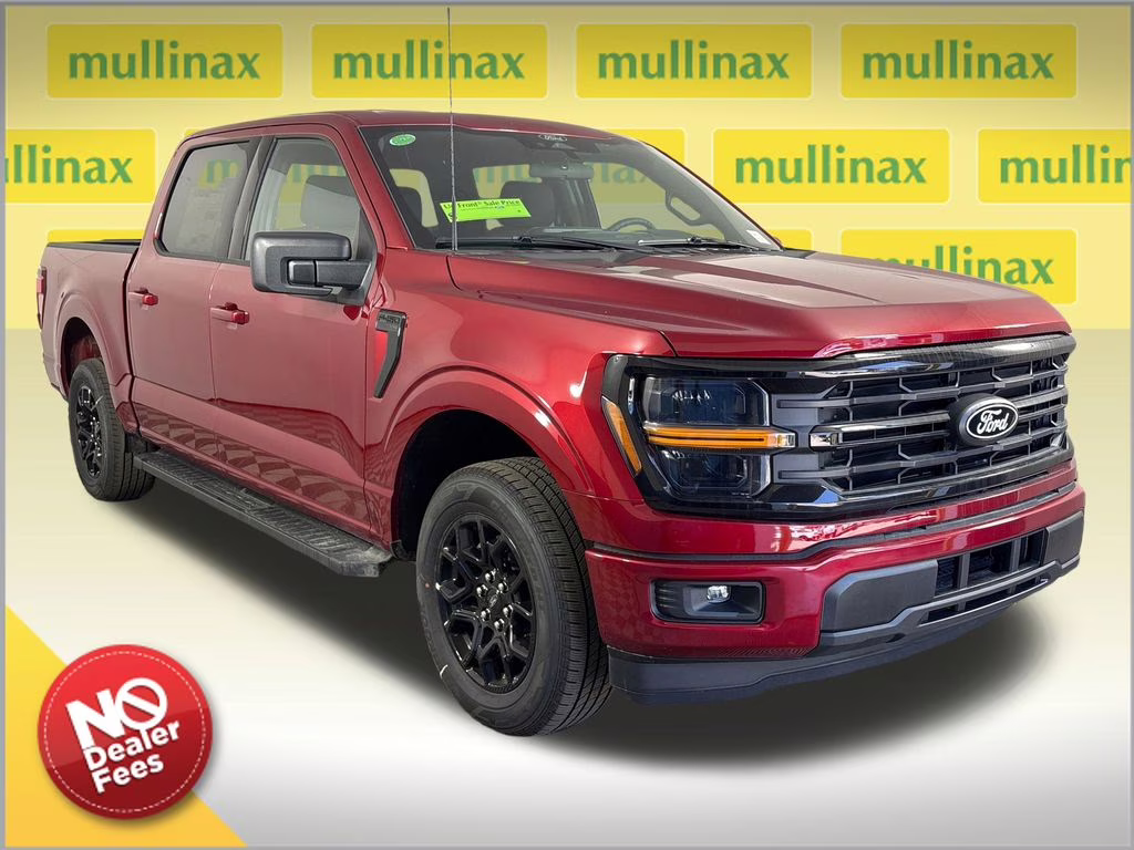 2026 Ruby Red Metallic Tinted Clearcoat Ford F-150 XLT RWD Truck