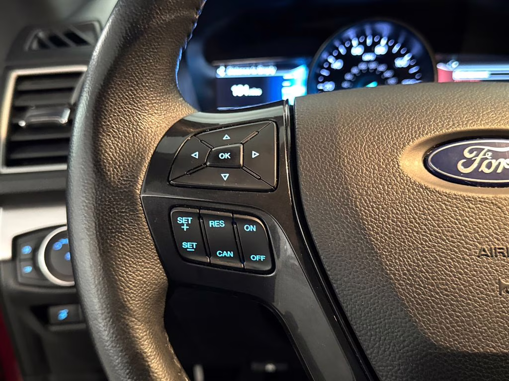 2017 Ruby Red Metallic Tinted Clearcoat Ford Explorer XLT FWD SUV