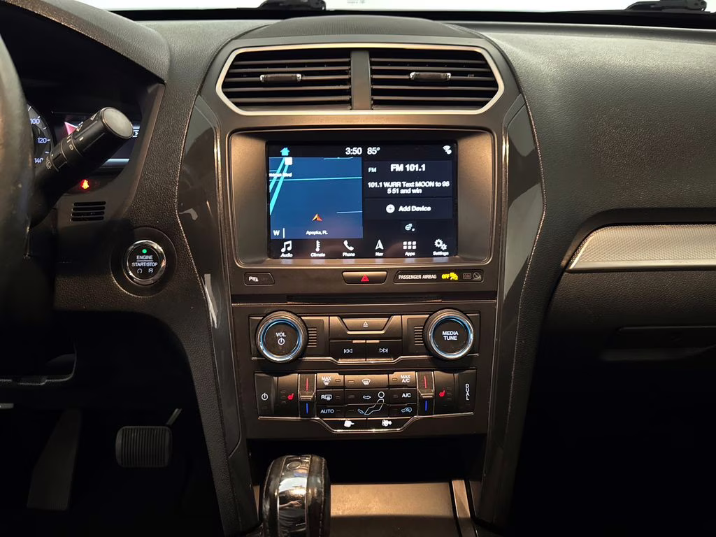 2017 Ruby Red Metallic Tinted Clearcoat Ford Explorer XLT FWD SUV