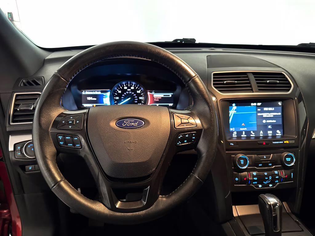 2017 Ruby Red Metallic Tinted Clearcoat Ford Explorer XLT FWD SUV