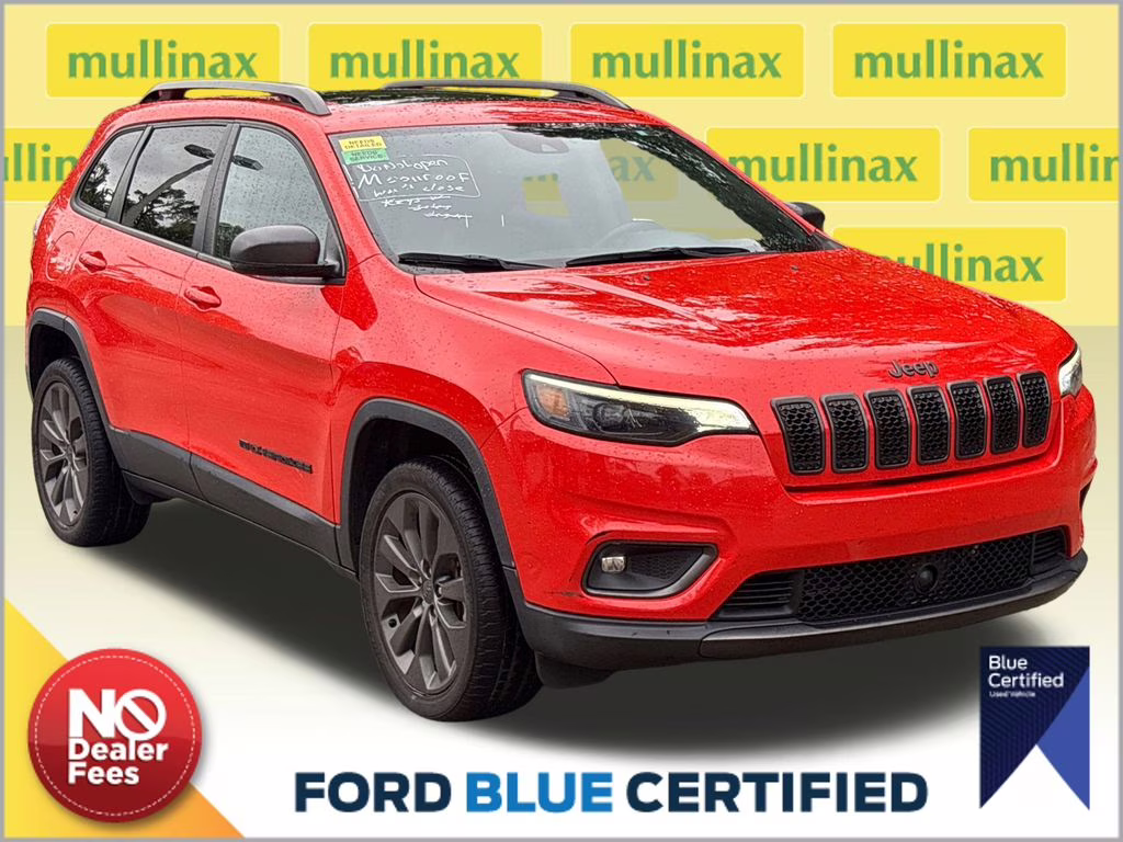 2021 Spitfire Orange Clearcoat Jeep Cherokee Latitude Lux 4X4 SUV