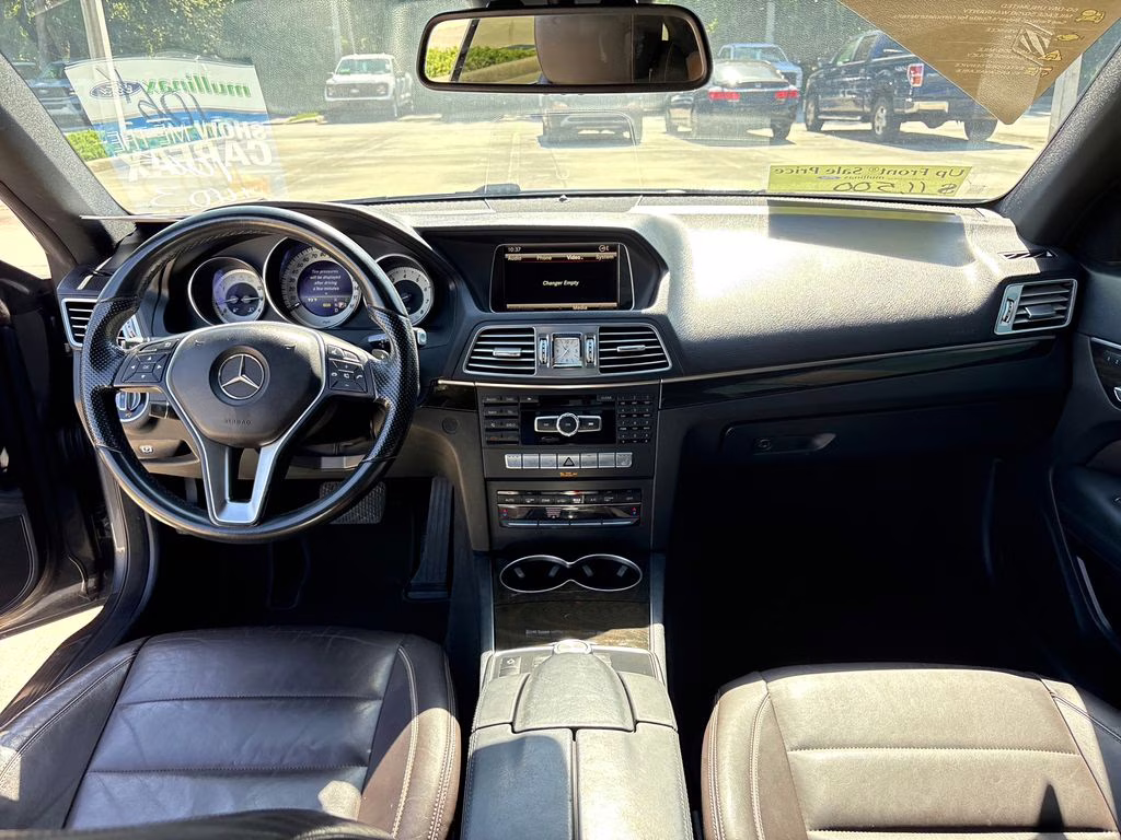 2014 Steel Gray Metallic Mercedes-Benz E-Class E 350 RWD Coupe