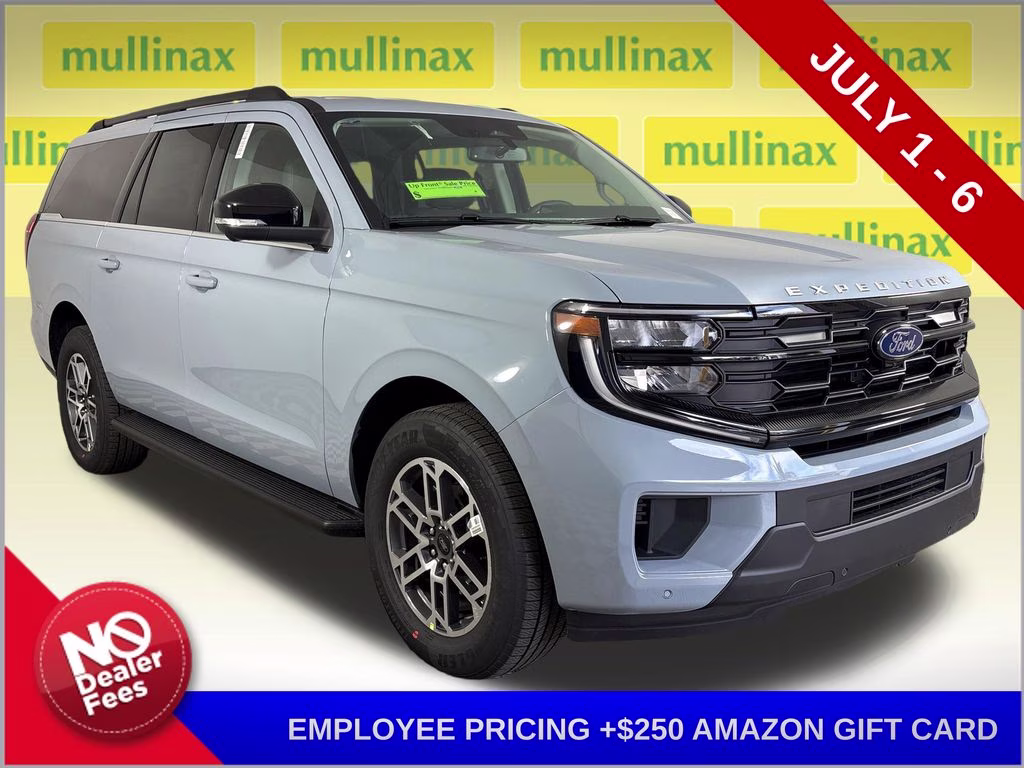 2026 Glacier Gray Metallic Tri-Coat Ford Expedition Max Active RWD SUV