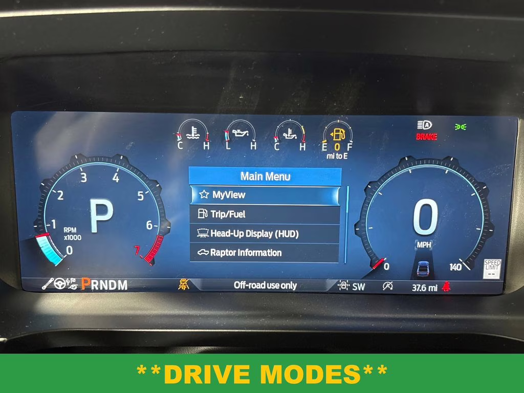 2026 Green Ford F-150 Raptor 4X4 Truck