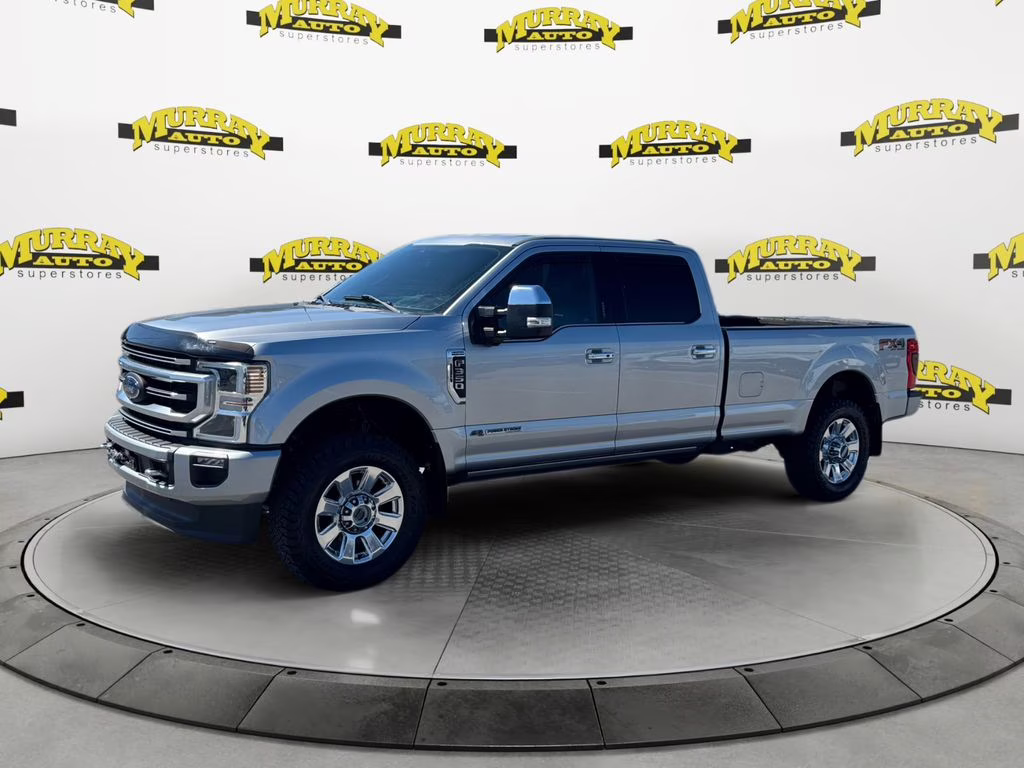 2022 Iconic Silver Metallic Ford Super Duty F-350 SRW Platinum 4X4 Truck