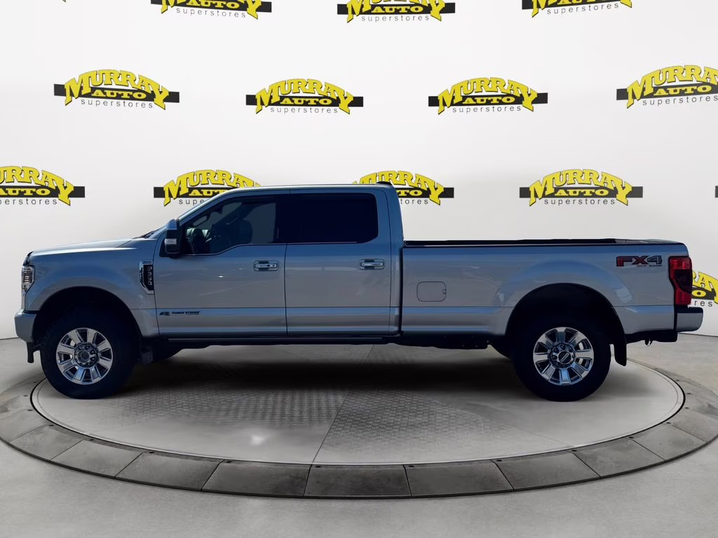 2022 Iconic Silver Metallic Ford Super Duty F-350 SRW Platinum 4X4 Truck
