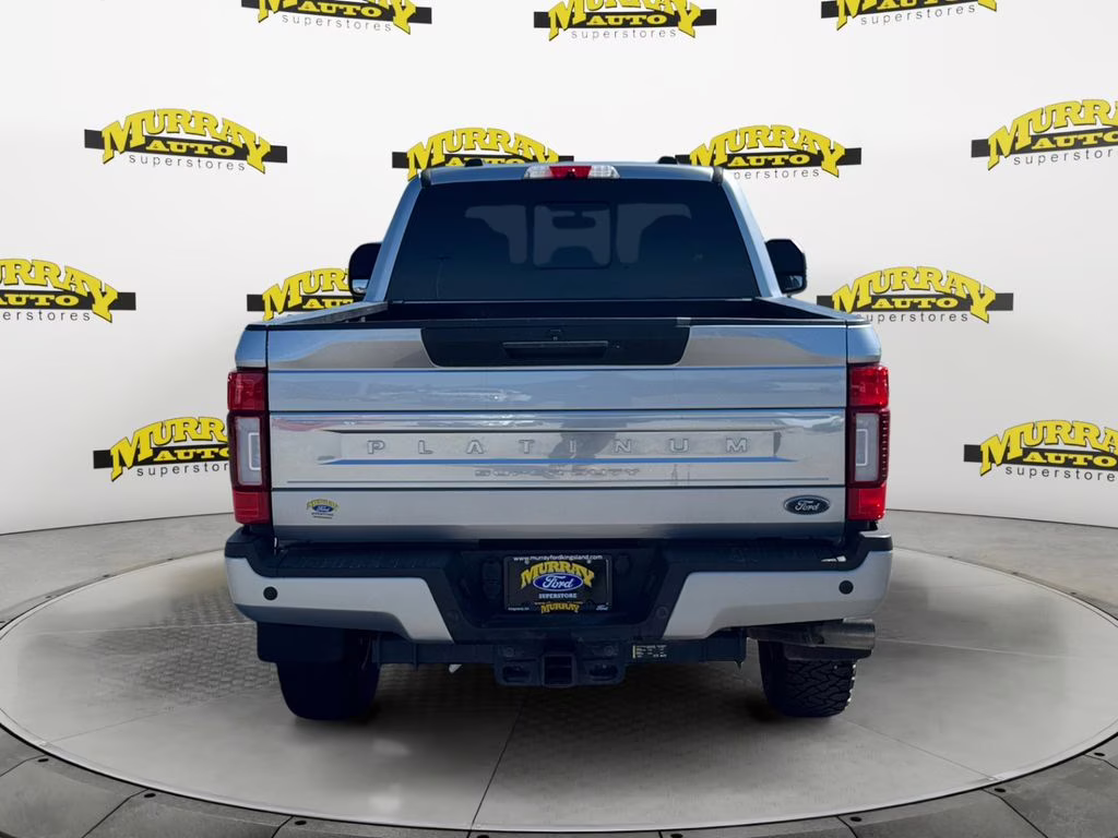 2022 Iconic Silver Metallic Ford Super Duty F-350 SRW Platinum 4X4 Truck