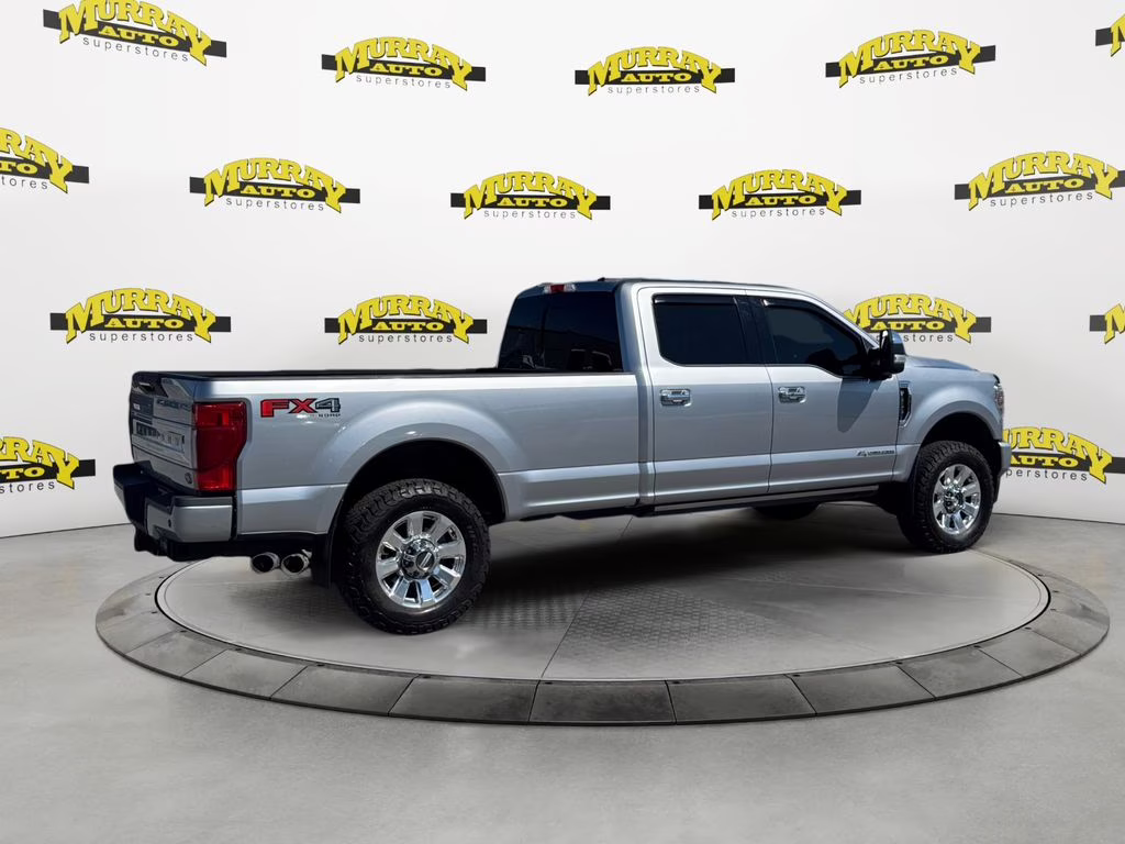 2022 Iconic Silver Metallic Ford Super Duty F-350 SRW Platinum 4X4 Truck