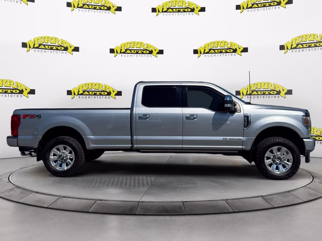 2022 Iconic Silver Metallic Ford Super Duty F-350 SRW Platinum 4X4 Truck