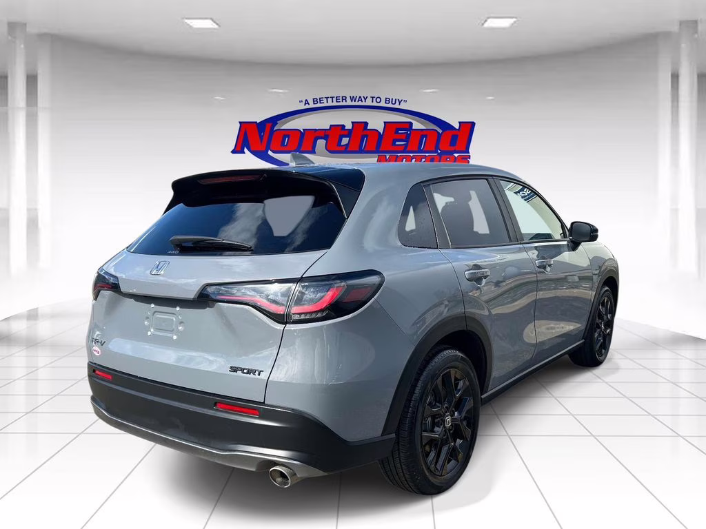 2025 Gray Honda HR-V Sport AWD SUV