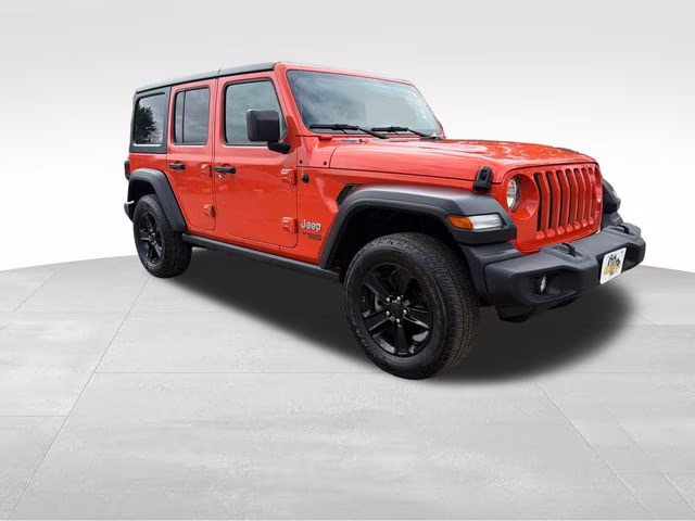 2020 Punkn Metallic Clearcoat Jeep Wrangler Unlimited Sport S 4X4 SUV