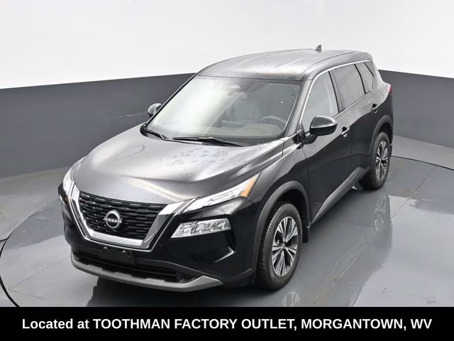2023 Super Black Nissan Rogue SV AWD SUV