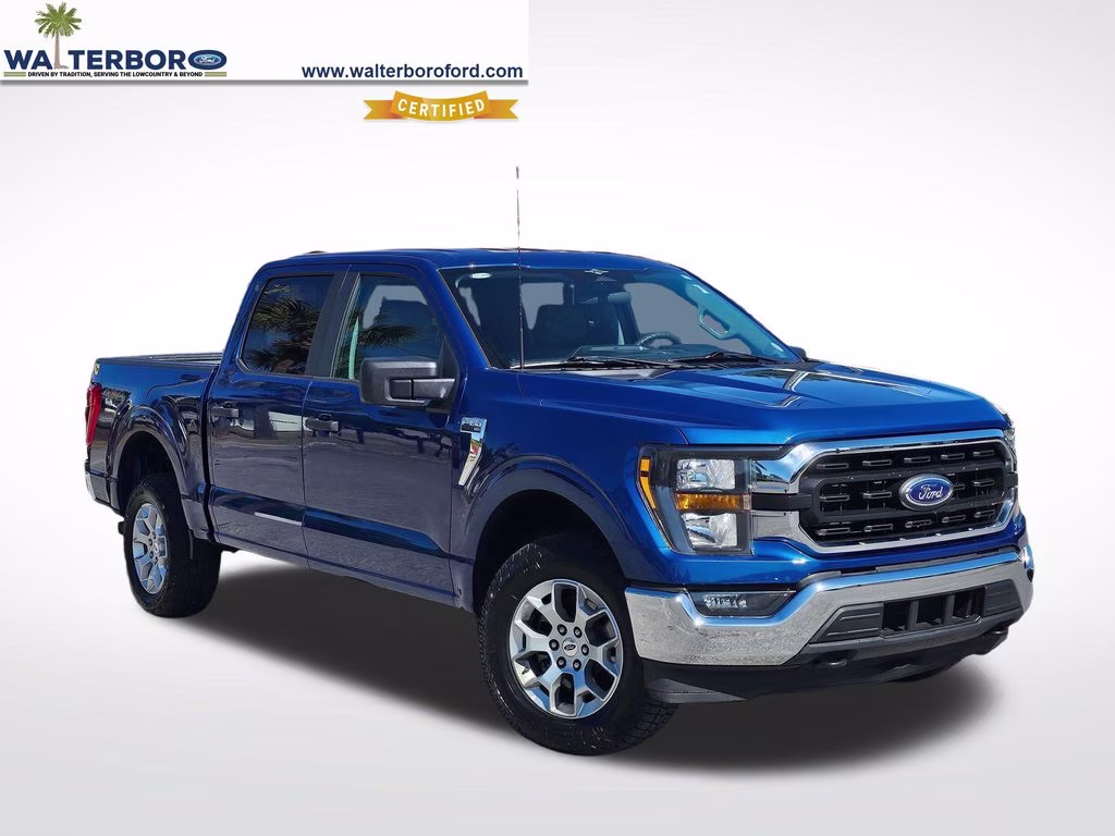 2023 Atlas Blue Metallic Ford F-150 XLT 4X4 Truck