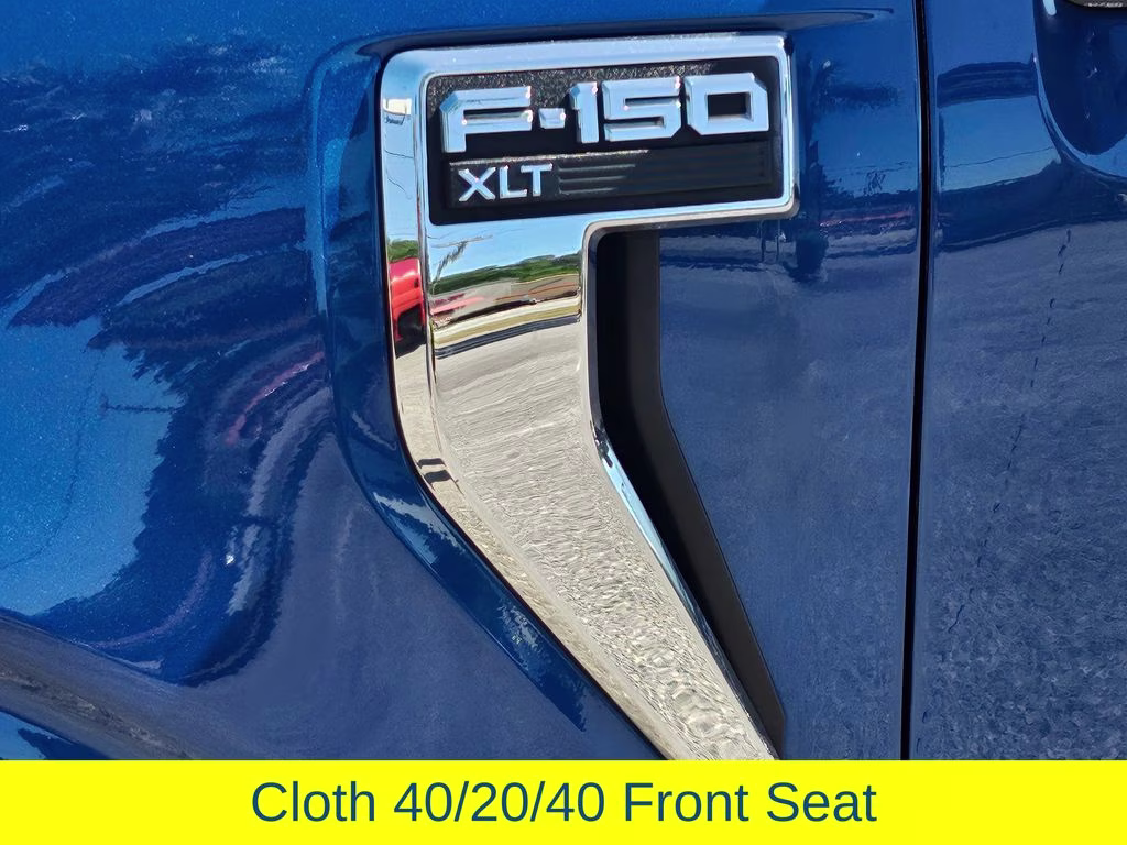 2023 Atlas Blue Metallic Ford F-150 XLT 4X4 Truck
