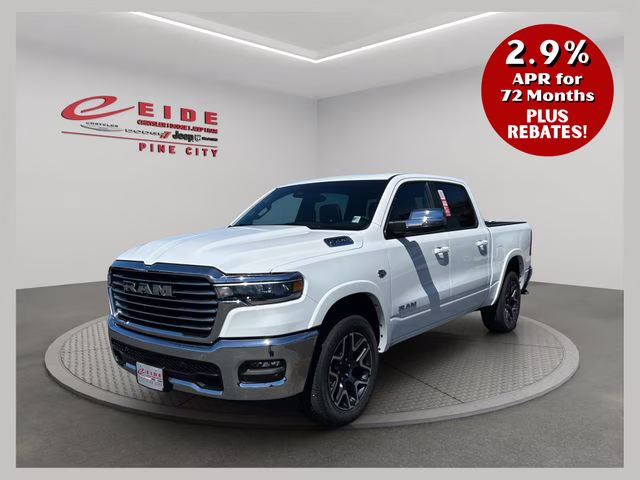 2026 Bright White Clearcoat Ram 1500 Laramie 4X4 Truck