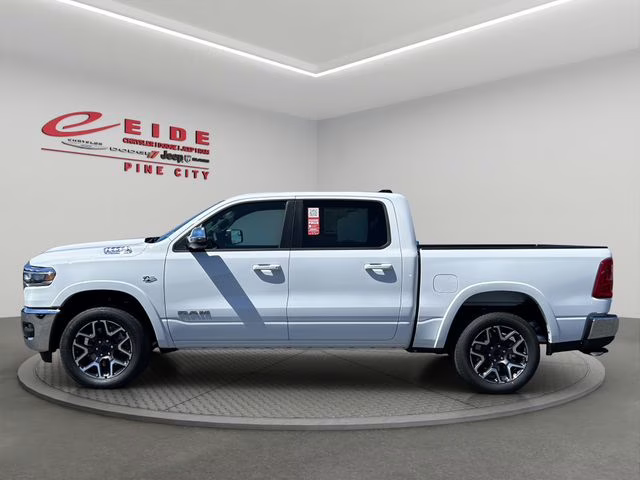 2026 Bright White Clearcoat Ram 1500 Laramie 4X4 Truck