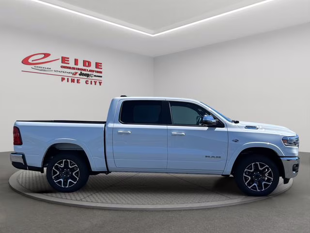 2026 Bright White Clearcoat Ram 1500 Laramie 4X4 Truck